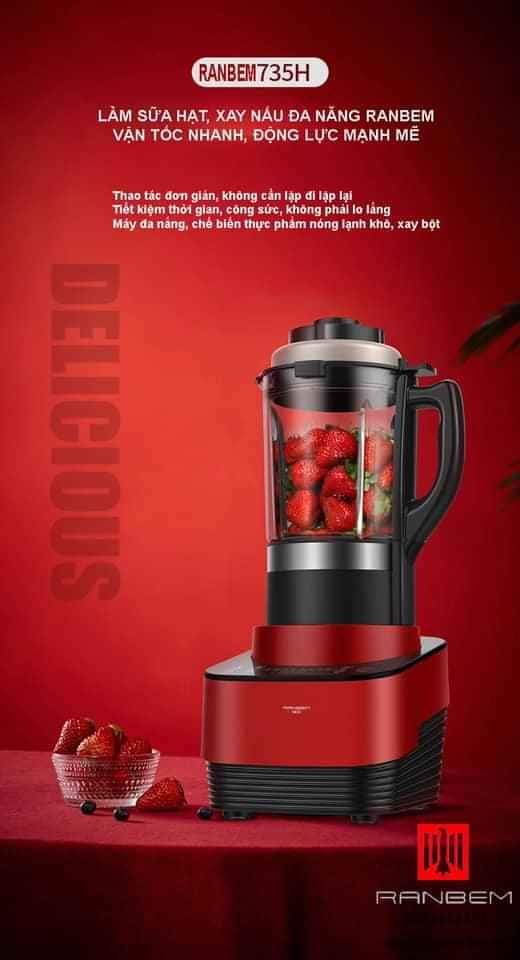 MÁY LÀM SỮA HẠT RANBEM 735H