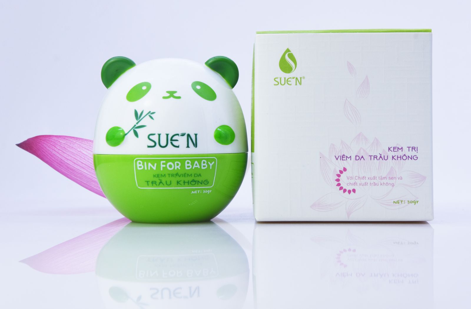 Kem trị viêm da trầu không - Bin for baby