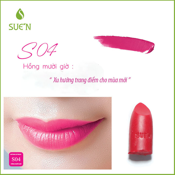 Son lỗi vỏ S04 Hồng mười giờ