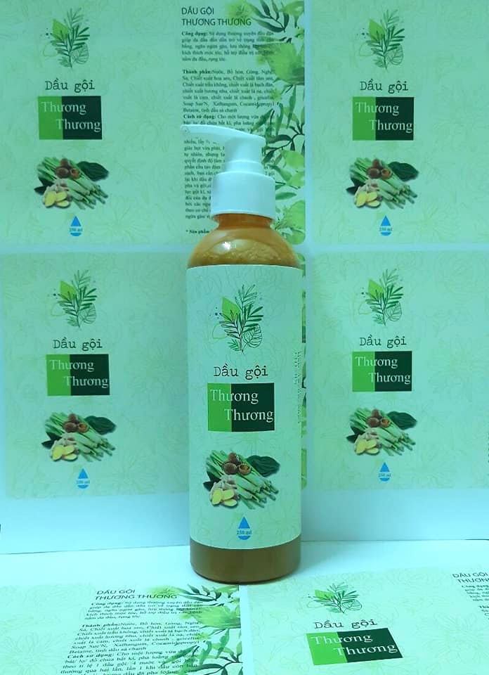 Dầu gội Thương 350ml ( tăng thêm 50ml , tiết kiệm 21.000 đ)