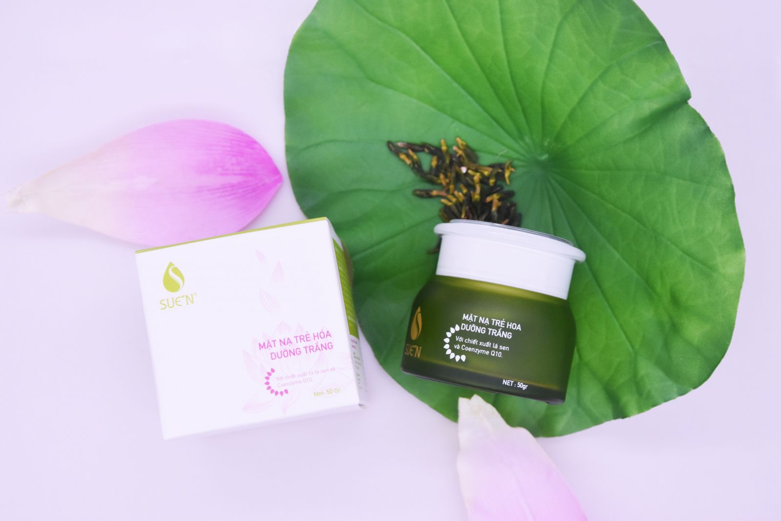Mặt nạ trẻ hóa dưỡng trắng - Mask rejuvenating & whitening