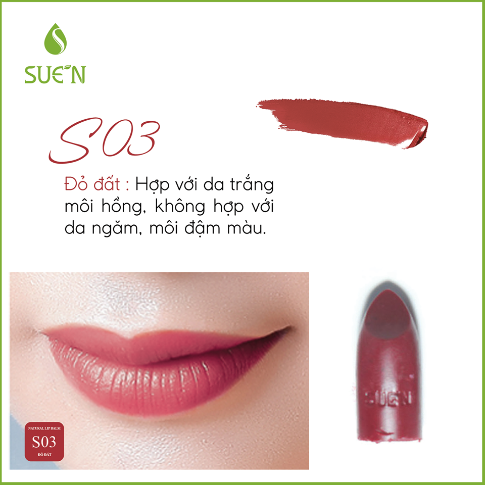 Son trang điểm S03 - Đỏ đất